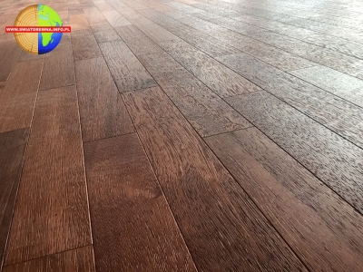 PUŁAWY - MERBAU - PARKIET SZCZOTKOWANY OLEJOWOSK CZTEROSTRONNA FAZA