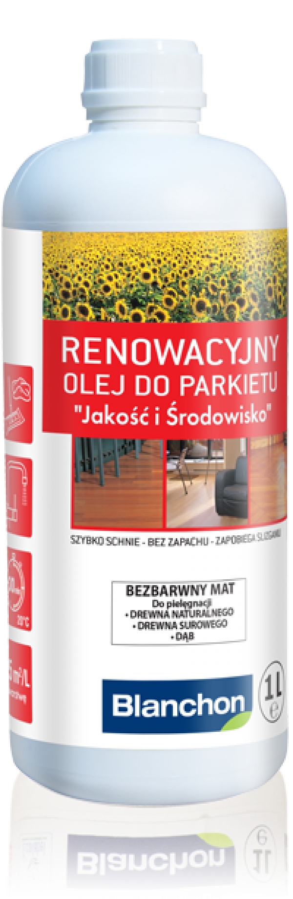BLANCHON RENOWACYJNY OLEJ DO PODŁ&Oacute;G OLEJOWANYCH JAKOŚĆ I ŚRODOWISKO