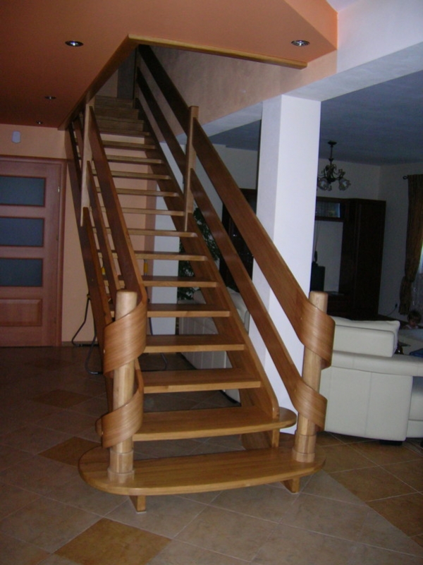 TOMASZ&Oacute;W LUBELSKI - schody dąb naturalny