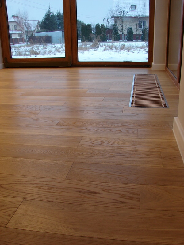 ZAMOŚĆ- podłoga dąb szczotkowany olejowosk kolor ALABASTRO