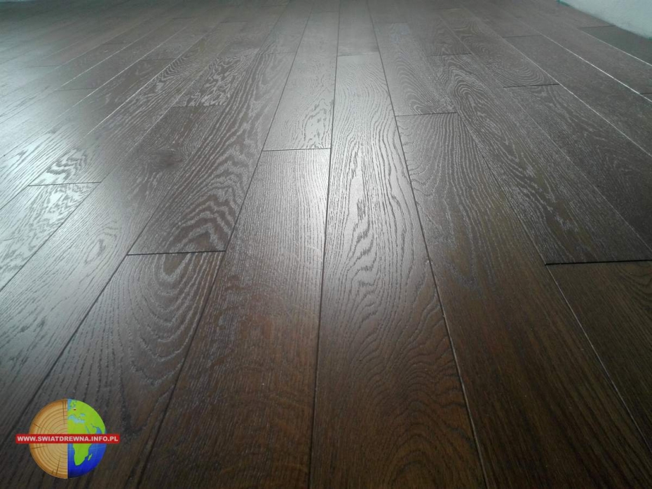 ZAMOŚĆ - DĄB ORZECH - DESKA SZCZOTKOWANA OLEJOWOSK CZTEROSTRONNA FAZA