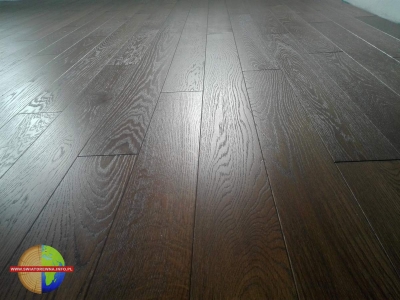 ZAMOŚĆ - DĄB ORZECH - DESKA SZCZOTKOWANA OLEJOWOSK CZTEROSTRONNA FAZA