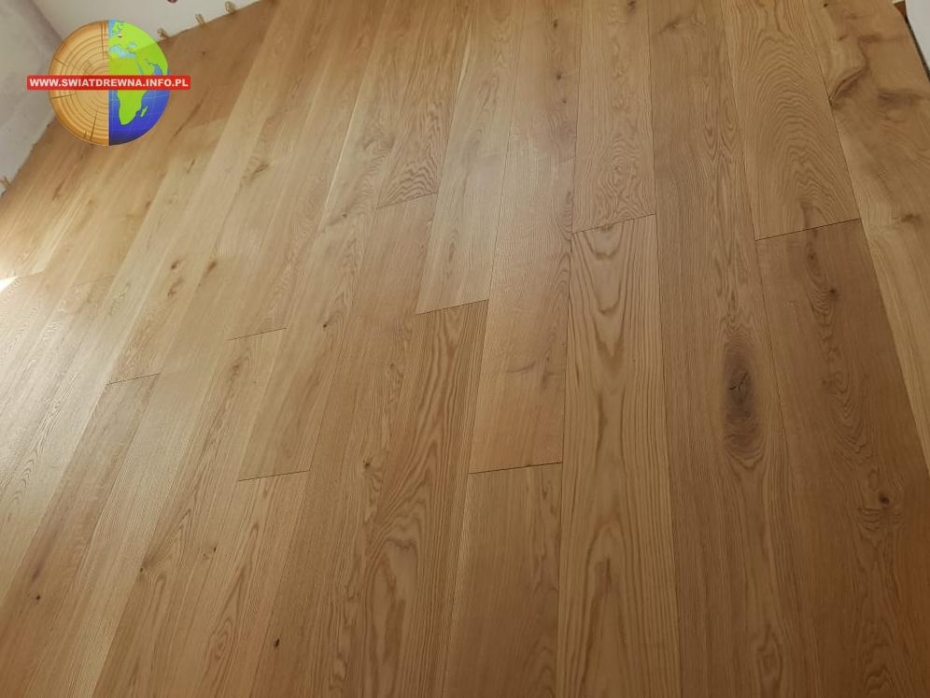 ZAMOŚĆ - DĄB LUXURY - DESKA SZCZOTKOWANA OLEJOWOSK CZTEROSTRONNA FAZA