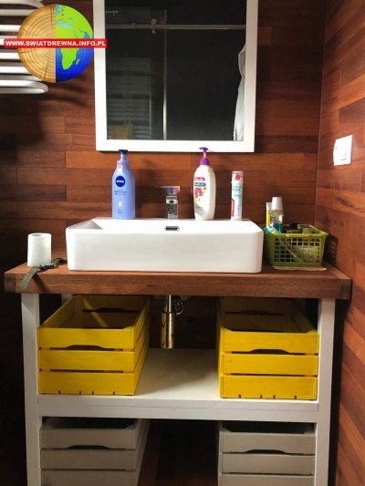 WYSOKIE - ŁAZIENKA - MERBAU - PARKIET SZCZOTKOWANY OLEJOWOSK CZTEROSTRONNA FAZA