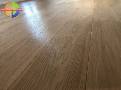 ZAMOŚĆ - DĄB LUXURY CLASSIC BIELONY - DESKA SZCZOTKOWANA OLEJOWOSK CZTEROSTRONNA FAZA