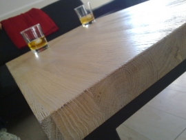 ZAMOŚĆ- meble dąb szczotkowany kolor bielony