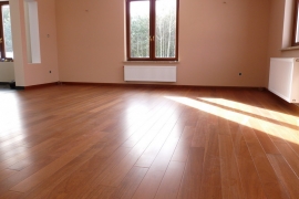 OPOLE LUBELSKIE -podłoga merbau lakierowany