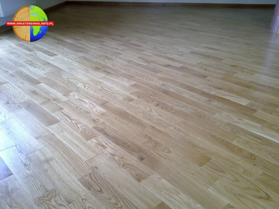 ZAMOŚĆ - DĄB MIX - PARKIET LAKIER CZTEROSTRONNA FAZA