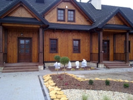 SUSIEC - TARAS MODRZEW SYBERYJSKI KOLOR PALISANDER