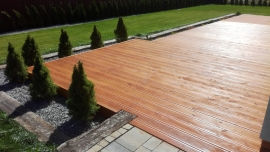 SKOK&Oacute;WKA OKOLICE ZAMOŚCIA - TARAS MODRZEW KRAJOWY KOLOR MODRZEW