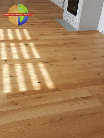 ZAMOŚĆ - DĄB LUXURY - DESKA SZCZOTKOWANA OLEJOWOSK CZTEROSTRONNA FAZA