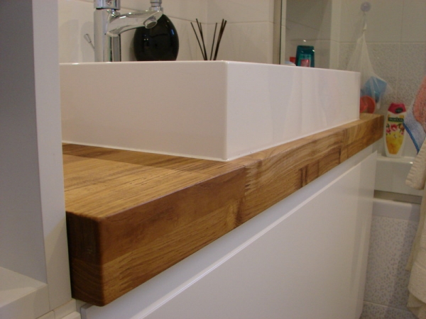 LIPINY OKOLICE BIŁGORAJA - BLATY TEAK ŁAZIENKA