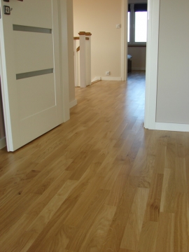 LIPINY okolice BIŁGORAJA- podłoga dąb country lakier bezbarwny