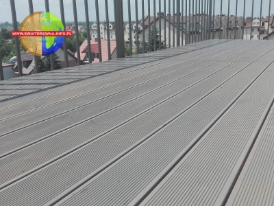 ZAMOŚĆ - TARAS BALKON MODRZEW SYBERYJSKI KOLOR GRAFIT