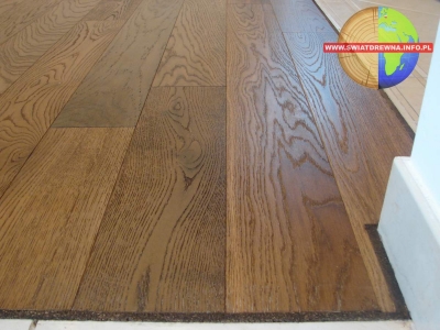 ZAMOŚĆ - DĄB ANTYK - DESKA SZCZOTKOWANA OLEJOWOSK CZTEROSTONNA FAZA