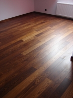 KALINOWICE - deska jesion koniak lakierowany