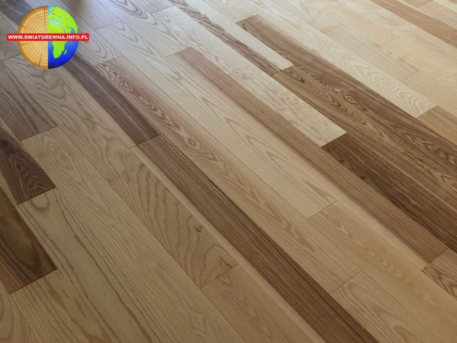 KALINOWICE - JESION MIX - DESKA SZCZOTKOWANA OLEJOWOSK CZTEROSTRONNA FAZA