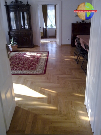 KALIN&Oacute;WKA - DĄB - PARKIET LAKIER