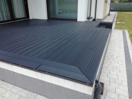 PŁOSKIE OKOLICE ZAMOŚCIA - TARAS KOMPOZYT KOLOR GRAFIT